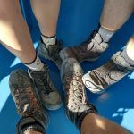 A stunning view of the Samaria Gorge, a popular day trip for guests staying at Suite Leon in Panormos, Crete